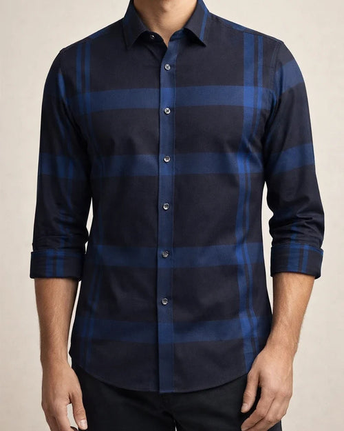 Men's Dress Shirt Button Up Shirt Collared Shirt Geometry Square Neck Black / Red Black / Gray Sea Blue Black White Casual Daily Long Sleeve Print Clothing Apparel Designer | JRSEE:cfc71b6d-de0f-41ed-87a7-8df37ec61083