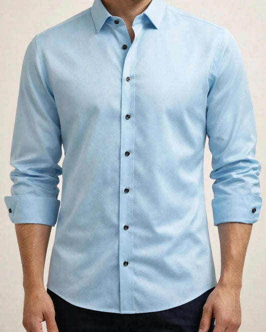 Men's Dress Shirt Button Up Shirt Collared Shirt Non Iron Shirt Plain Standing Collar Light Pink Black White Red Blue Work Daily Long Sleeve Button-Down Clothing Apparel Streetwear Simple Casual Slim | JRSEE:332bbbe8-d4bc-4b97-9755-be50124b09bd