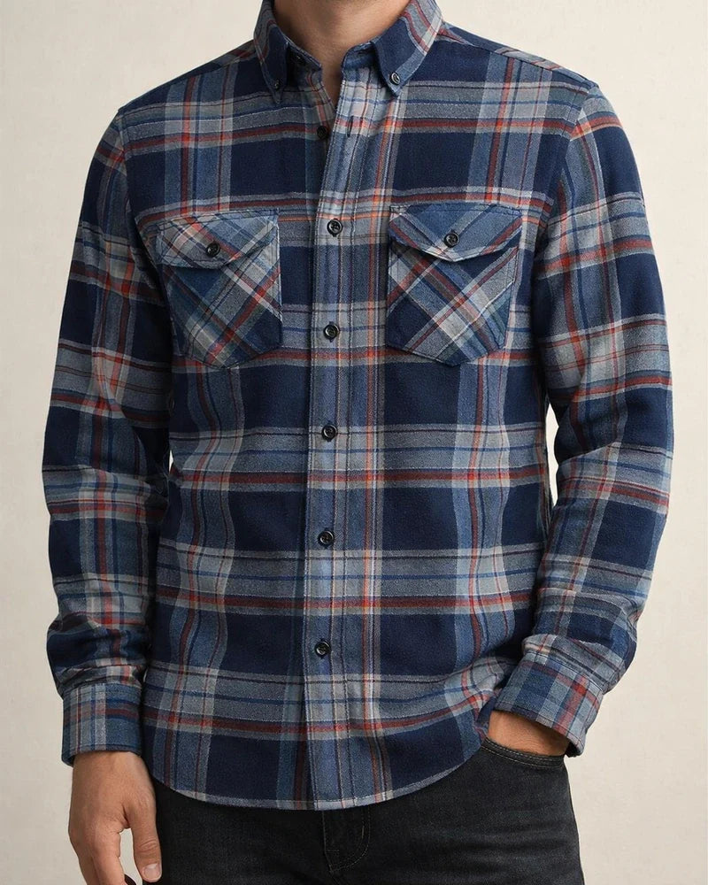 Men's Dress Shirt Button Up Shirt Plaid Shirt Collared Shirt Tartan Collar Turndown A B C D E Wedding WorkWear Long Sleeve Button-Down Clothing Apparel Business Simple | JRSEE:6261377f-eb0a-45df-a4c5-578e82eab85d