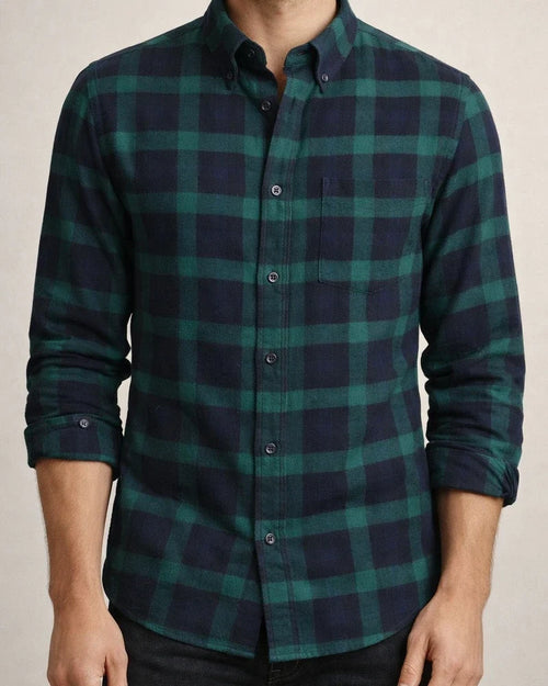 Men's Dress Shirt Button Up Shirt Plaid Shirt Collared Shirt Tartan Collar Turndown A B C D E Wedding WorkWear Long Sleeve Button-Down Clothing Apparel Business Simple | JRSEE:2b24c2e6-5b80-440d-9f98-3197e887992a