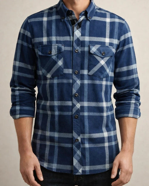 Men's Dress Shirt Button Up Shirt Plaid Shirt Collared Shirt Tartan Collar Turndown A B C D E Wedding WorkWear Long Sleeve Button-Down Clothing Apparel Business Simple | JRSEE:15e57e88-88fb-457e-81a5-d38522bb4d2e