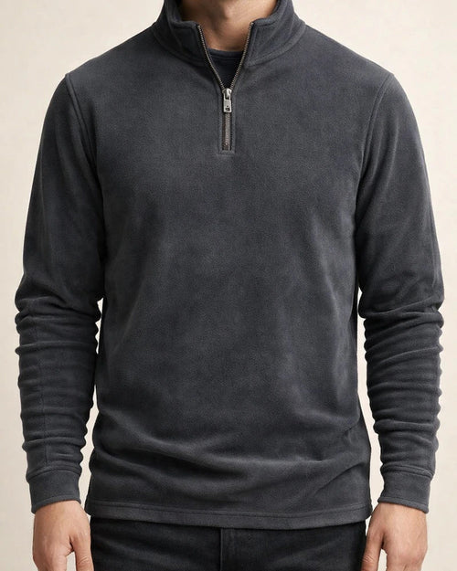 Men's Fall and Winter New Collar Half-zipper Long-sleeved Sweater Collar Trend Men's Shaker Tops | JRSEE:b3cd8691-7b66-454c-ae01-b46a1b7d7079