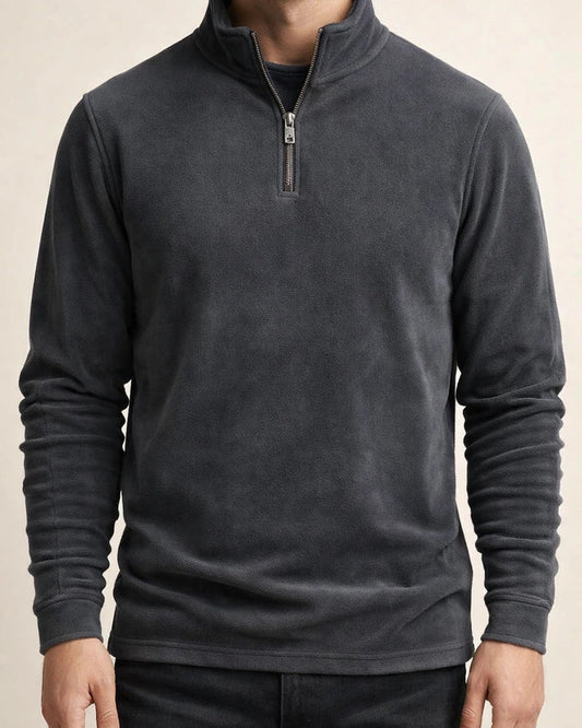Men's Fall and Winter New Collar Half-zipper Long-sleeved Sweater Collar Trend Men's Shaker Tops | JRSEE:b3cd8691-7b66-454c-ae01-b46a1b7d7079