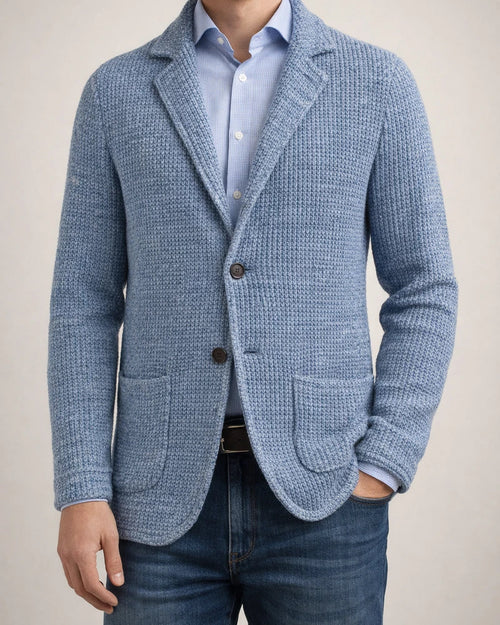 Men's Fall and Winter Stand-up Cardigan Suit Casual Knitted Jacket Jacket | JRSEE:714cf778-6348-4f2d-ada1-1aebcfd315e1