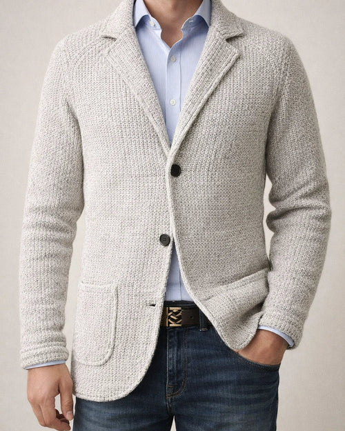 Men's Fall and Winter Stand-up Cardigan Suit Casual Knitted Jacket Jacket | JRSEE:3bbcd8b4-3504-4f67-9b18-95566a19f92b