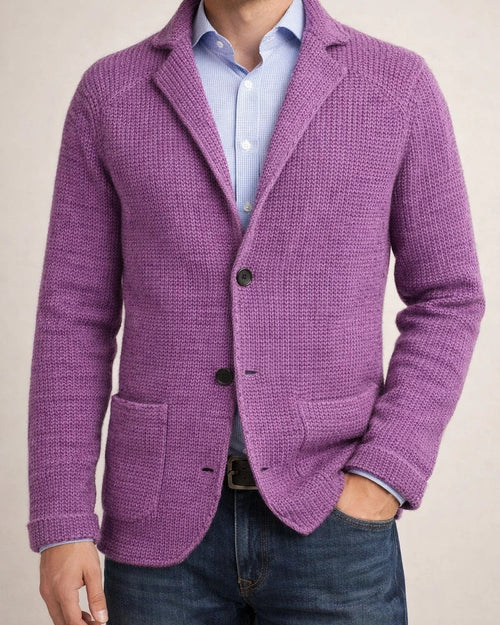Men's Fall and Winter Stand-up Cardigan Suit Casual Knitted Jacket Jacket | JRSEE:58a285b2-8c41-4e94-82f1-07ca10df8359