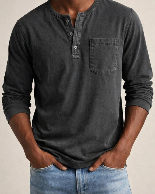 Men's Fall/Winter Crew Neck Long Sleeve T-Shirt Slim Fit Casual Long Sleeve Base Layer | JRSEE:dc07db34-3d14-4ade-8a61-ae30121e95f7