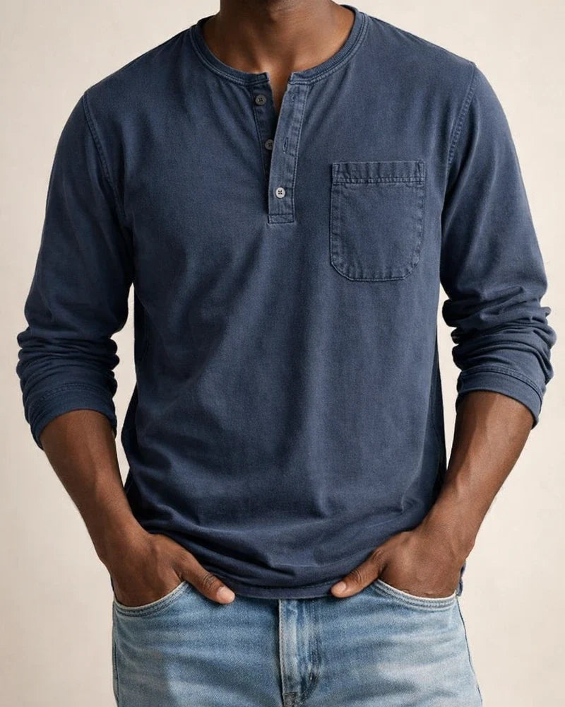 Men's Fall/Winter Crew Neck Long Sleeve T-Shirt Slim Fit Casual Long Sleeve Base Layer | JRSEE:e5c2416d-ae6e-4e01-b59c-af959c67cabd