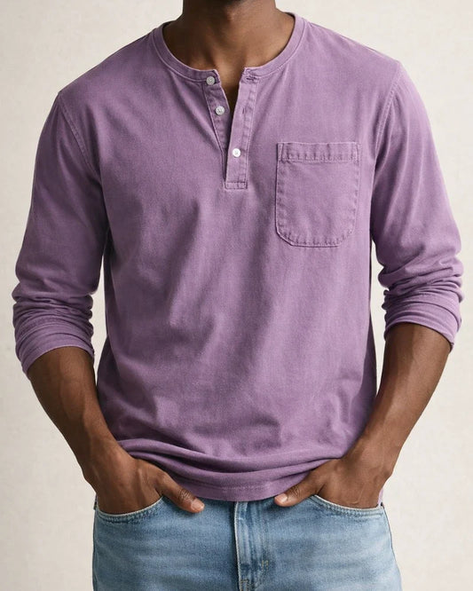 Men's Fall/Winter Crew Neck Long Sleeve T-Shirt Slim Fit Casual Long Sleeve Base Layer | JRSEE:a38b9008-1f64-44f3-a980-b4a514fe3726
