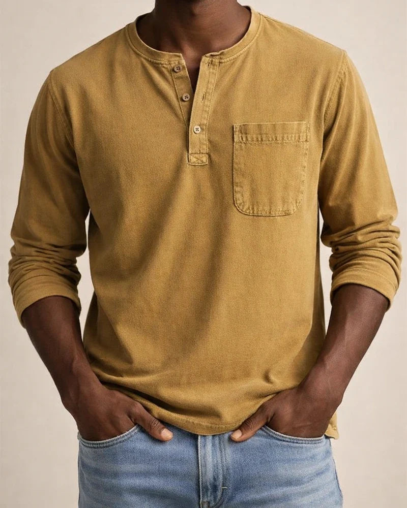 Men's Fall/Winter Crew Neck Long Sleeve T-Shirt Slim Fit Casual Long Sleeve Base Layer | JRSEE:7e18a46b-6688-4f5f-a0cc-3b836ad1f1e5