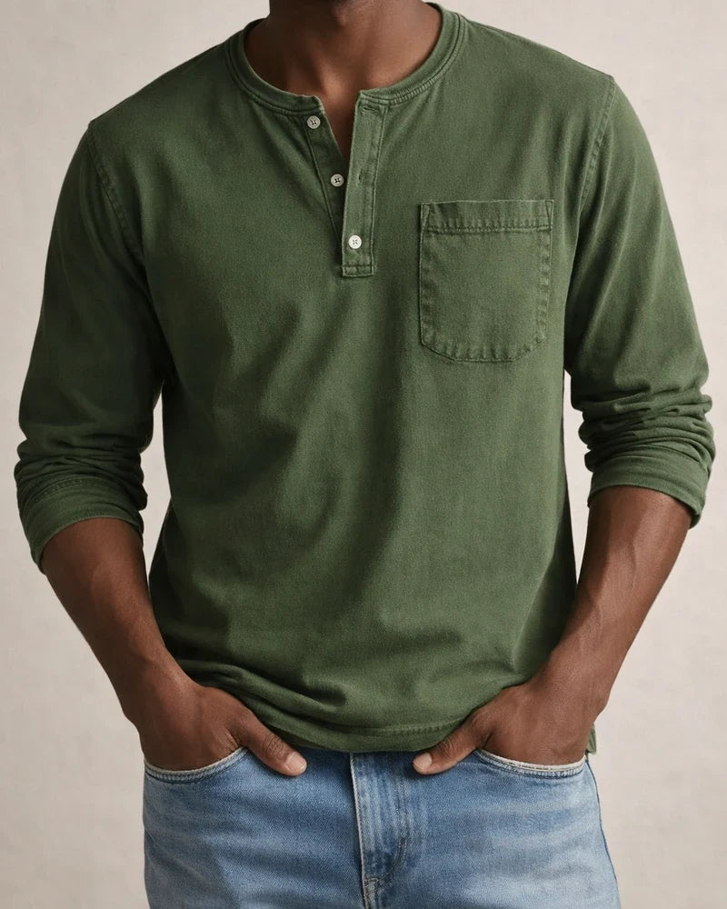 Men's Fall/Winter Crew Neck Long Sleeve T-Shirt Slim Fit Casual Long Sleeve Base Layer | JRSEE:4d0546e7-8a1d-41bc-8f50-4823c4649a80