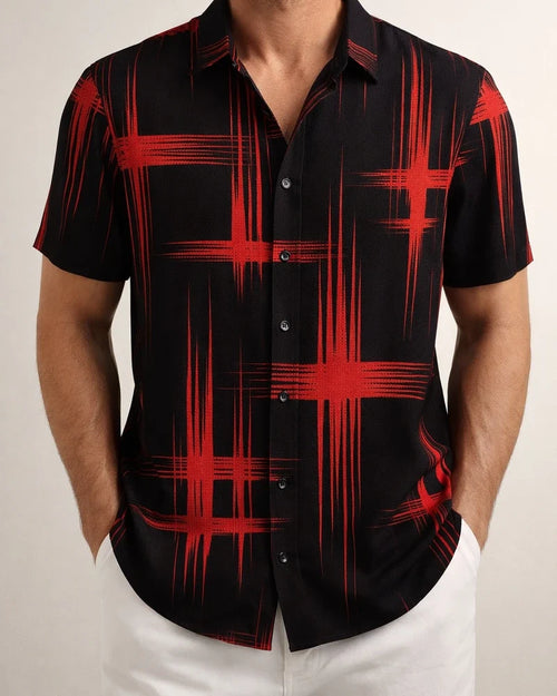 Men's Hawaiian Gradient Color 3D Printed Shirt for Vacation and Casual Wear | JRSEE:0db0697d-0ec7-4ed6-bd02-50dd68430042
