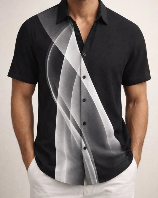 Men's Hawaiian Gradient Color 3D Printed Shirt for Vacation and Casual Wear | JRSEE:0be8abef-c130-4601-8420-2c8cc00284e1