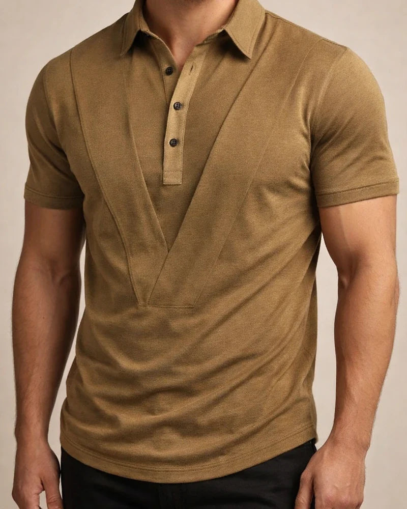 Men's Henley Shirt Plain V Neck Outdoor Daily Wear Short Sleeve Retro Clothing Apparel Designer Casual | JRSEE:27643d8a-c5ba-449b-821c-3aa41414009f
