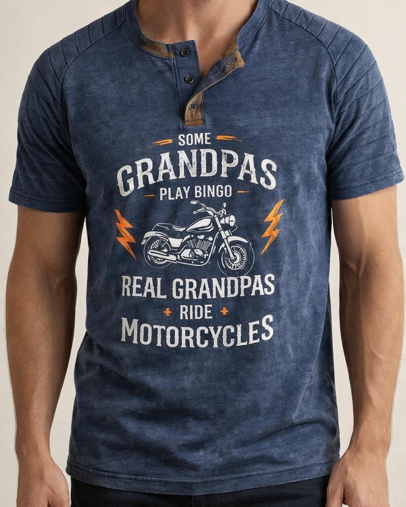 Men's Henley Shirt Raglan T Shirt Letter Graphic Prints Motorcycle Henley | JRSEE:94ea231b-5bfd-43cf-bd64-bb1141153156