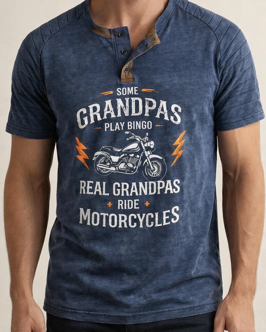 Men's Henley Shirt Raglan T Shirt Letter Graphic Prints Motorcycle Henley | JRSEE:94ea231b-5bfd-43cf-bd64-bb1141153156