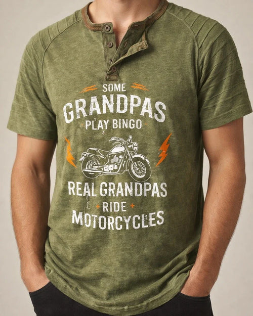Men's Henley Shirt Raglan T Shirt Letter Graphic Prints Motorcycle Henley | JRSEE:d527dceb-ea46-44a7-a0ba-18d0e900ea70
