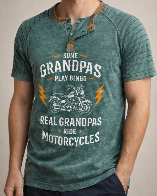 Men's Henley Shirt Raglan T Shirt Letter Graphic Prints Motorcycle Henley | JRSEE:1166495c-257e-4fe1-b601-1f460ea2a888
