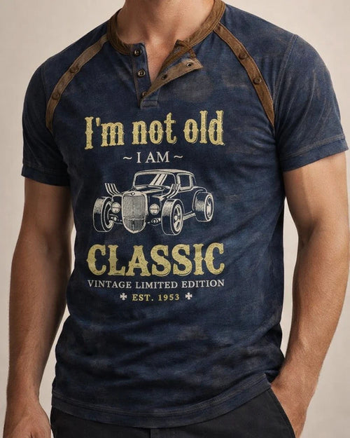 Men's Henley Shirt Tee Graphic Letter Car Henley Clothing Apparel 3D Print Outdoor Casual Short Sleeve Button-Down Print Fashion Designer Comfortable | JRSEE:ac9094fc-1a9a-445d-a80b-56af56ecbda1