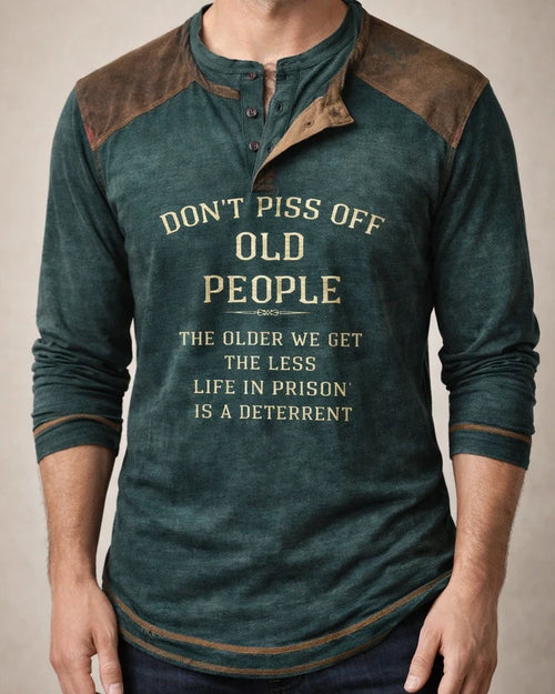 Men's Henley Shirt Tee Graphic Letter Henley Clothing Apparel 3D Print Outdoor Casual Long Sleeve Button-Down Print Fashion Designer Comfortable | JRSEE:5d3cf444-efa0-4d1a-a1df-6f9fb9850d57