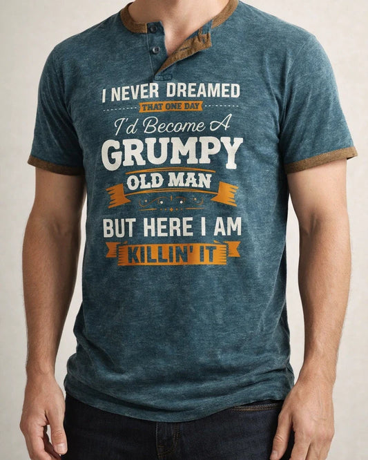 Men's Henley Shirt Tee Graphic Letter Henley Clothing Apparel 3D Print Outdoor Casual Short Sleeve Button-Down Print Fashion Designer Comfortable | JRSEE:e31c8427-d1be-4890-82a4-ef541bde8692
