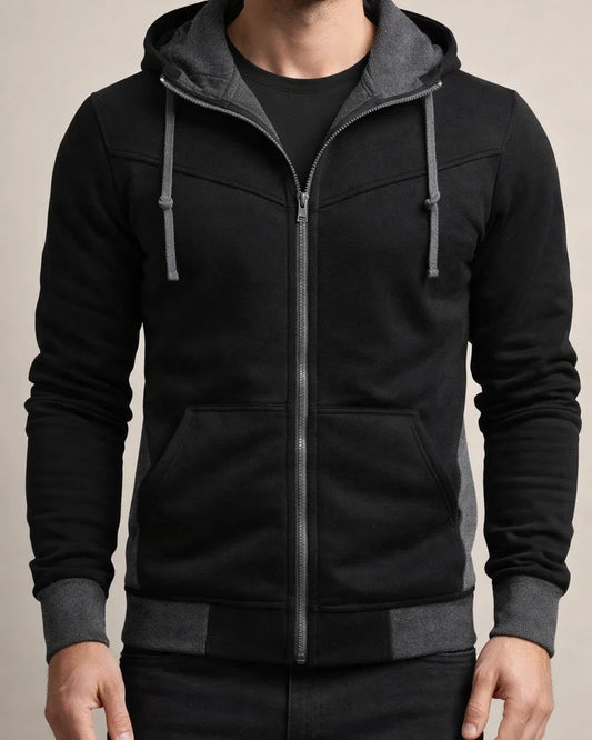 Men's Hooded Active Cool Casual Jacket Outerwear Solid / Plain Color Black White Red | JRSEE:9a9e7c4c-6326-49dd-8632-2c3c84e4a29d