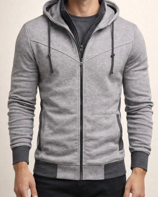Men's Hooded Active Cool Casual Jacket Outerwear Solid / Plain Color Black White Red | JRSEE:e80a037b-bc16-47a0-bfb3-e194aff3503b
