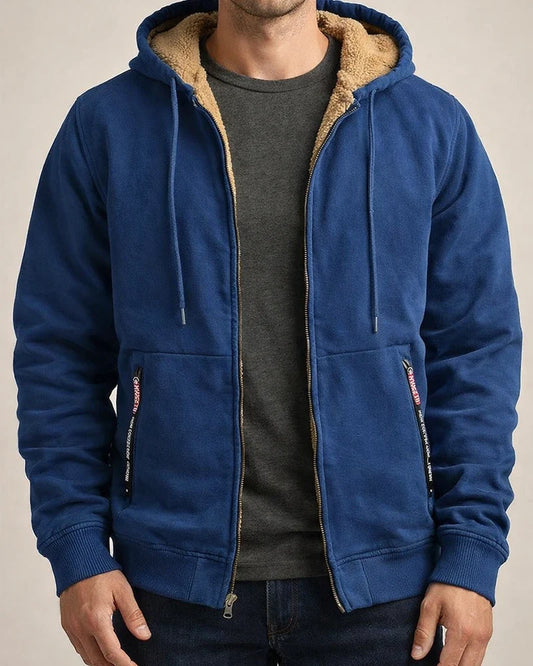 Men's Hoodie Full Zip Hoodie Wine Army Green Navy Blue Blue Brown Hooded Color Block Sports & Outdoor Sports Streetwear Hot Stamping Fleece Basic Casual Thin fleece Winter Clothing Apparel Hoodies | JRSEE:b667dd95-797a-42bf-a137-1fdc01d632cf