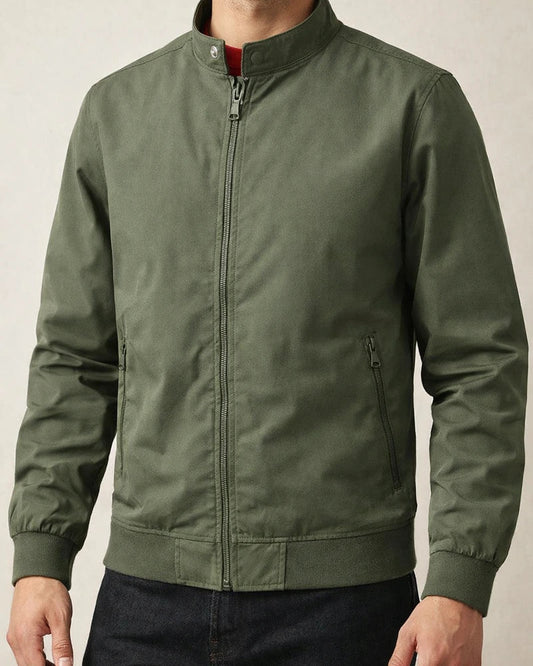 Men's Jacket Outerwear Summer Lightweight Spring/Fall Oversized Casual Stand Collar Jacket | JRSEE:ec9ce327-060b-421b-8180-6ceddbe8a917