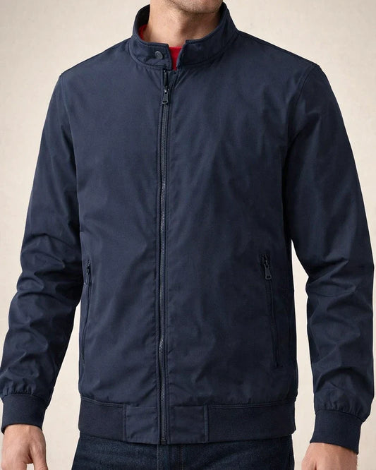 Men's Jacket Outerwear Summer Lightweight Spring/Fall Oversized Casual Stand Collar Jacket | JRSEE:fe1e8a0b-0d75-4c9e-9af5-8ab0cb421d0a