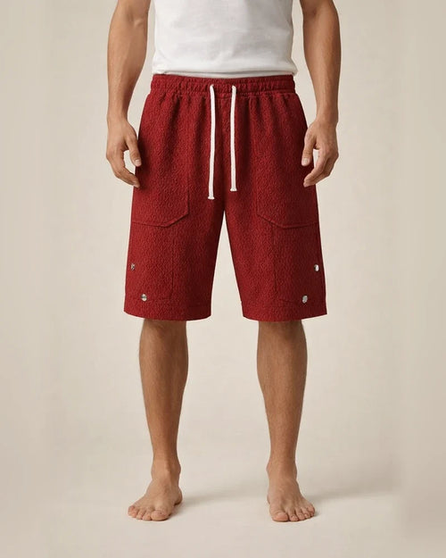 Men's Jacquard Casual Shorts Summer New Five Pants | JRSEE:6d75432d-a2f8-4fbc-8af7-0f61269ba1fb