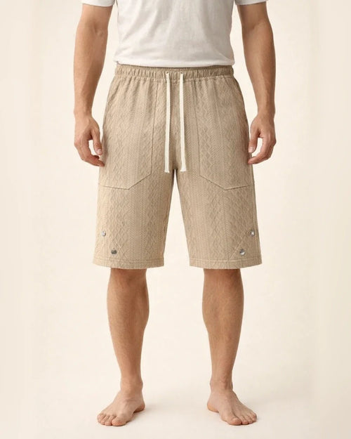 Men's Jacquard Casual Shorts Summer New Five Pants | JRSEE:84337d12-8573-4f96-9d50-4a1c5e231ad7