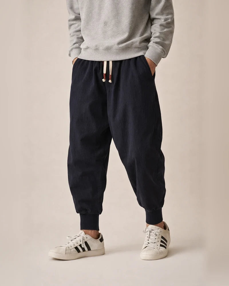 Men's Joggers Linen Pants Trousers Summer Pants Beach Pants Pocket Drawstring Baggy Plain Breathable Sports Daily Holiday Linen / Cotton Blend Chinoiserie Hippie Black Wine | JRSEE:641dab82-9237-409a-bf74-bcbfb3900c11