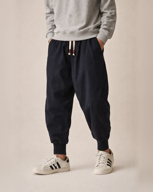 Men's Joggers Linen Pants Trousers Summer Pants Beach Pants Pocket Drawstring Baggy Plain Breathable Sports Daily Holiday Linen / Cotton Blend Chinoiserie Hippie Black Wine | JRSEE:641dab82-9237-409a-bf74-bcbfb3900c11