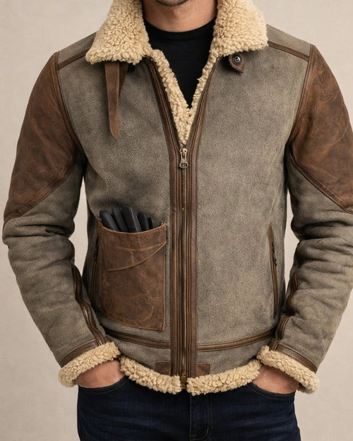 Men's Large Pocket Zippered Padded Coat | JRSEE:2a27f48d-ff17-4b2d-bd6a-84d5dda84058