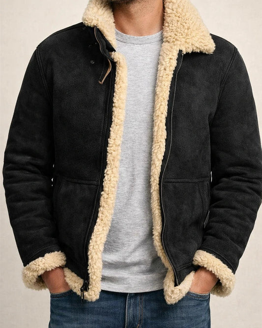 Men's Large Pocket Zippered Padded Coat | JRSEE:ad294284-49ad-468f-8077-408905fe051e