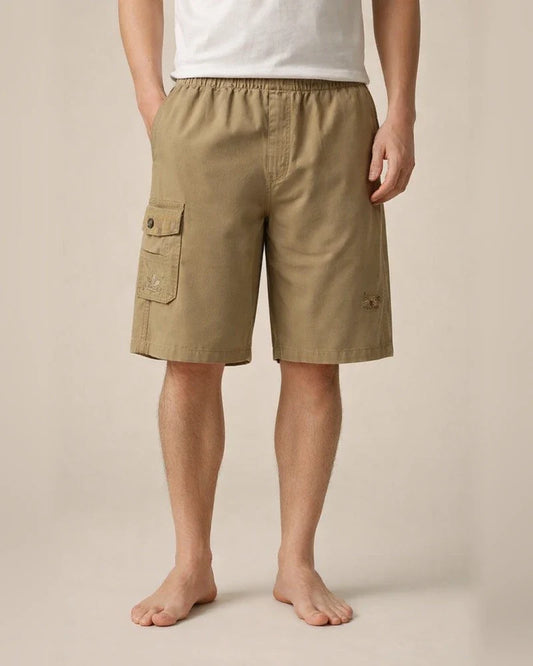 Men's Large Size Casual Shorts Summer Cotton Work Shorts Loose Five Pants | JRSEE:80dee273-fd4b-4092-a242-202eb4ab5e58