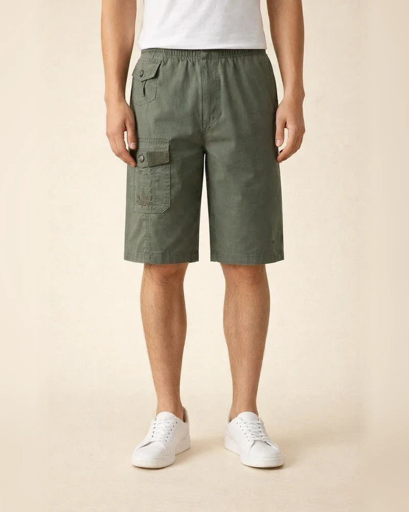 Men's Large Size Casual Shorts Summer Cotton Work Shorts Loose Five Pants | JRSEE:201b9a03-2784-4c3d-aec2-255d10869f59