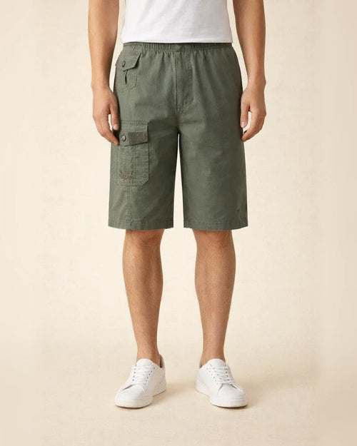 Men's Large Size Casual Shorts Summer Cotton Work Shorts Loose Five Pants | JRSEE:201b9a03-2784-4c3d-aec2-255d10869f59