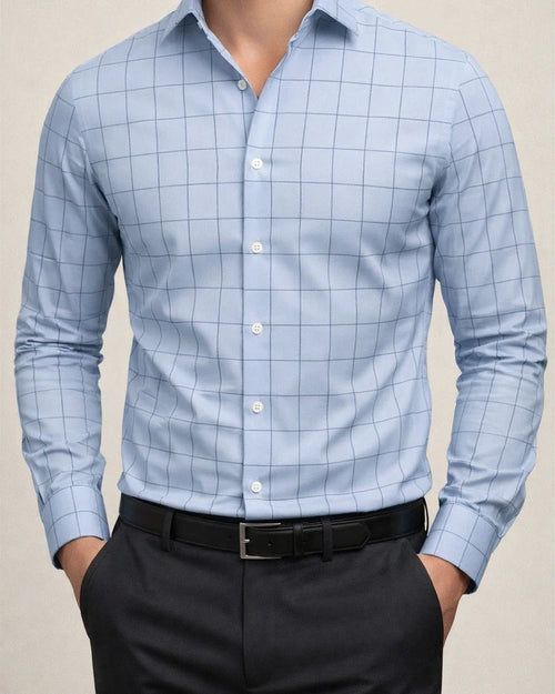 Men’s Lightweight Cardigan-Style Long-Sleeve Shirt with Fashionable Block Print | JRSEE:4b2ce5aa-c1ff-4457-9a84-bb0e57326dd0