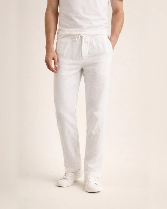 Men's Linen Pants Beach Pants White Black khaki M L XL | JRSEE:7c3caa1f-52ee-4c73-a1c0-9e39c1f00e6a