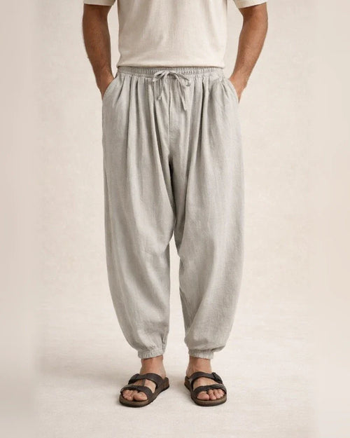 Men's Linen Pants Trousers Summer Pants Beach Pants Drawstring Elastic Waist Plain Comfort Breathable Casual Daily Holiday Linen / Cotton Blend Streetwear Designer Black Army Green | JRSEE:758d3d43-7b9e-47a1-b97c-81c275cfe363