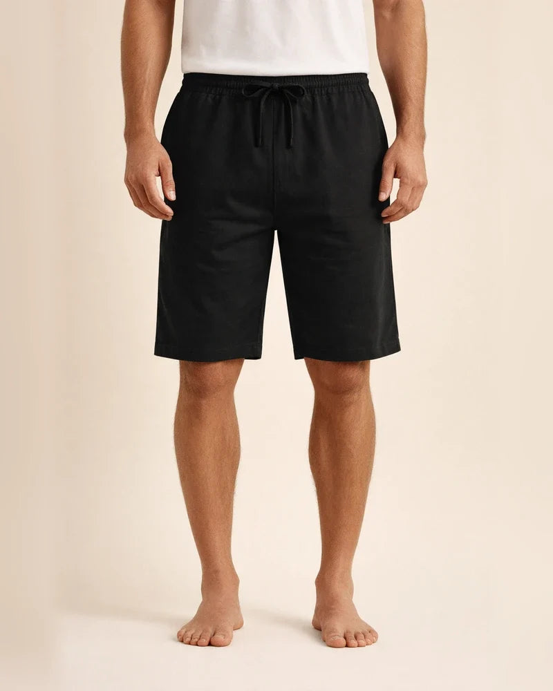 Men's Linen Shorts Summer Beach Casual Loose-Fit Cropped Shorts | JRSEE:312757c0-91bc-42cb-a878-b3a7b4ed07cf