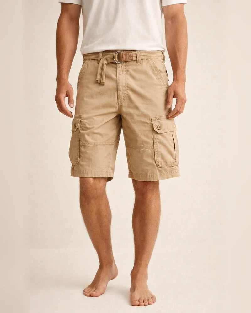 Men's Multi-Pocket Casual Workwear 5-Inch Shorts, Washed Cotton 5-Inch Shorts | JRSEE:745e0adc-9148-4b85-93e6-ef8dbd8ed2e4