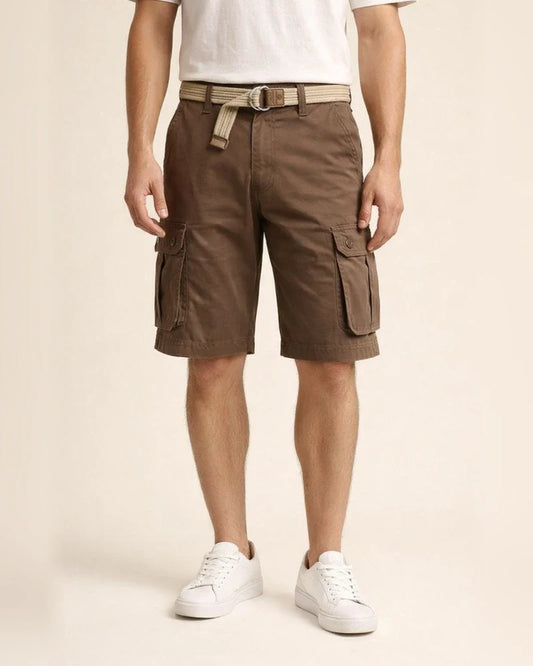 Men's Multi-Pocket Casual Workwear 5-Inch Shorts, Washed Cotton 5-Inch Shorts | JRSEE:3ecf0300-a354-4520-946d-86ab78d849d6