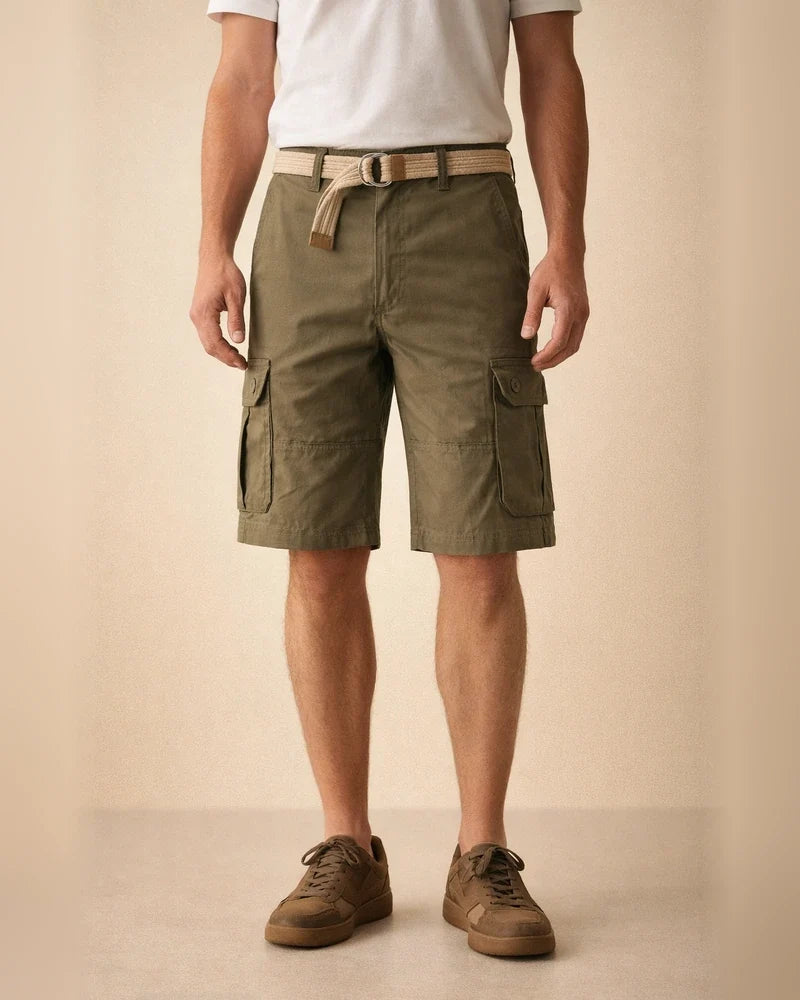 Men's Multi-Pocket Casual Workwear 5-Inch Shorts, Washed Cotton 5-Inch Shorts | JRSEE:869e6470-4358-4c42-8cac-1cfe497f2c23