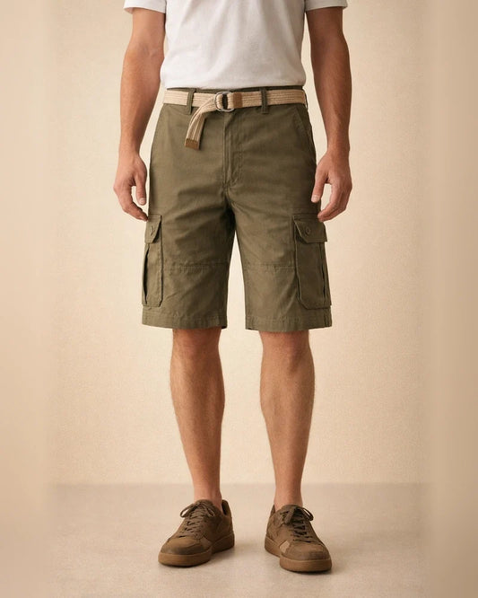 Men's Multi-Pocket Casual Workwear 5-Inch Shorts, Washed Cotton 5-Inch Shorts | JRSEE:869e6470-4358-4c42-8cac-1cfe497f2c23