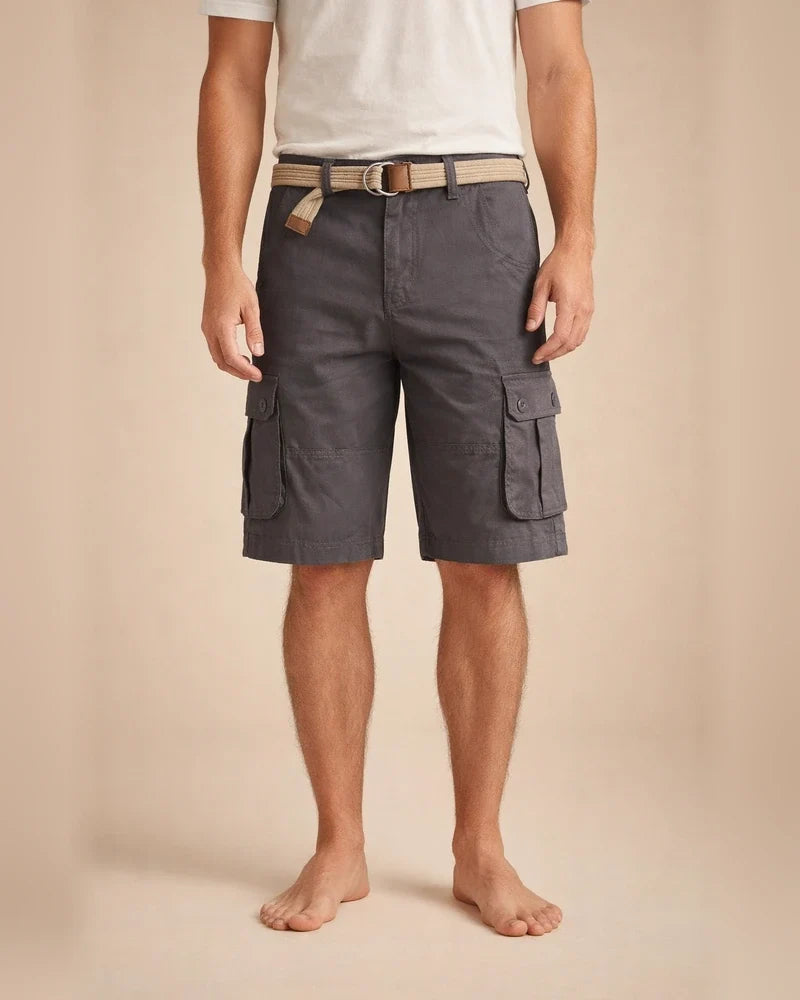 Men's Multi-Pocket Casual Workwear 5-Inch Shorts, Washed Cotton 5-Inch Shorts | JRSEE:43db9cef-2296-42a8-8c6c-bbbb3d645bb3
