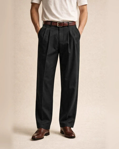 Men's New Arrival Solid-Color Linen Casual Loose-Fit Straight-Leg Pants | JRSEE:e28b739a-88cf-459a-974c-fa77924e3972