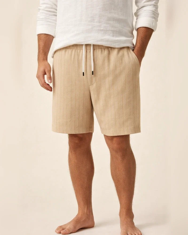 Men's New Cotton Linen Shorts Multi-pocket Models Tie Rope Men's Striped Beach Pants | JRSEE:fd597e97-ee83-4af6-bf5e-52e20df9113e